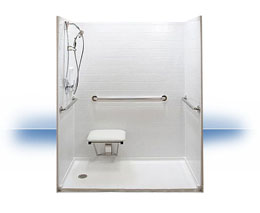 Walk in shower in Crandall by Independent Home Products, LLC